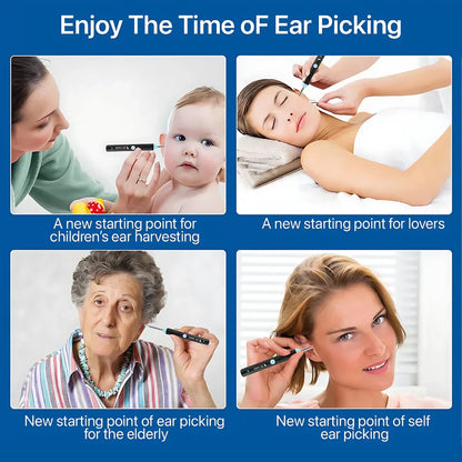 Mart and More Smart Ear Wax Cleaner with 1296P HD Camera & LED Light
