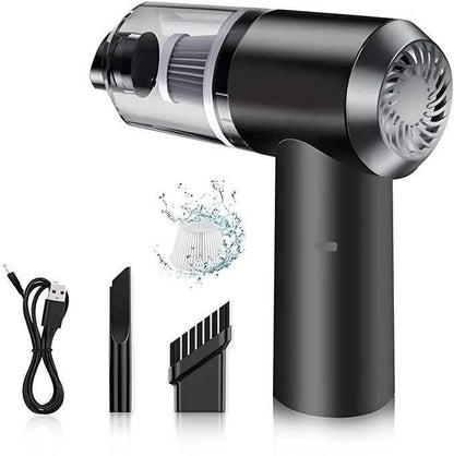 Cordless 3-in-1 Car Vacuum Cleaner | Wet & Dry Portable Cleaner with Attachments