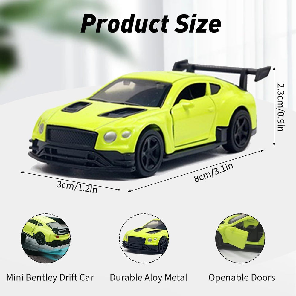 Mart and More™ Mini Drift Car Dashboard Ornament – Rotating Alloy Car Interior Decoration ( Pack of 1)
