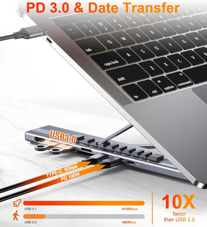 Foldable Adjustable Height Laptop Stand and Tablet Stand. for All Laptops and Tablets