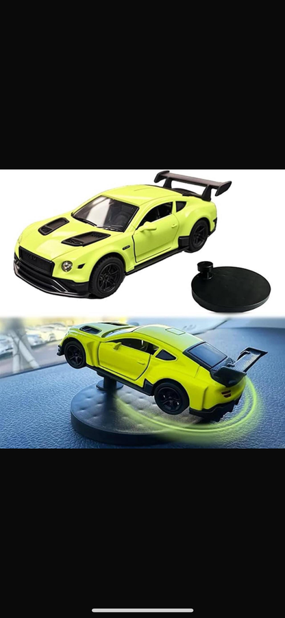 Mart and More™ Mini Drift Car Dashboard Ornament – Rotating Alloy Car Interior Decoration ( Pack of 1)