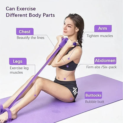 Yoga Pedal Puller Resistance Band Fitness Equipment